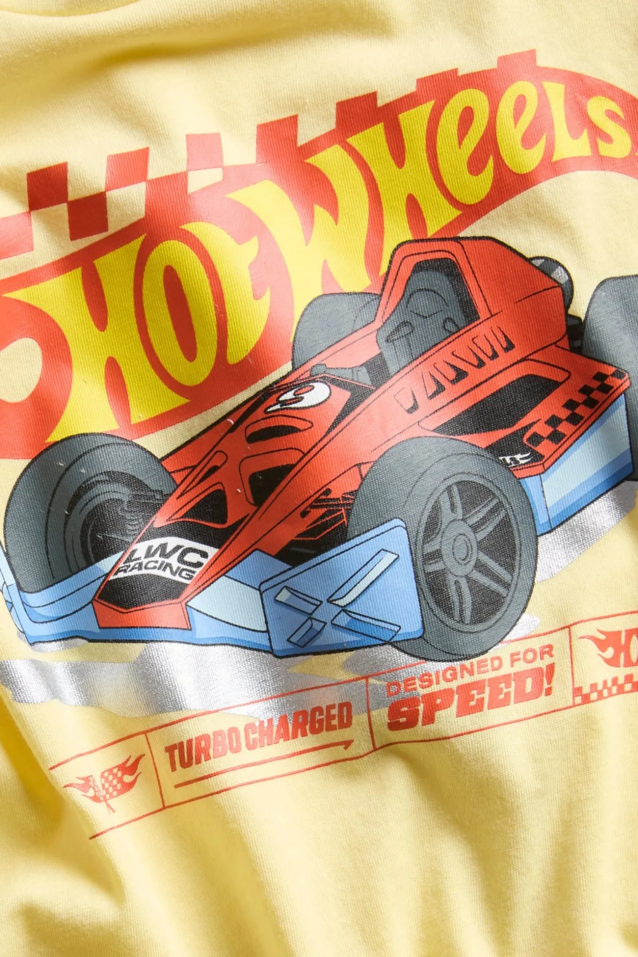 Lyhythihainen t-paita, Hot Wheels | Keltainen | Lapset | Kappahl