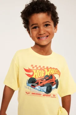 Lyhythihainen t-paita, Hot Wheels | Keltainen | Lapset | Kappahl