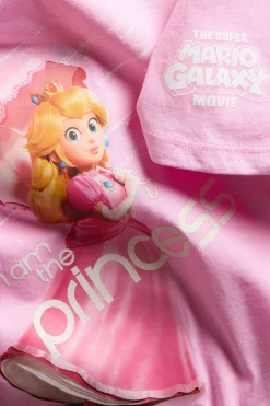 Lyhythihainen t-paita Princess Peach | Vaaleanpunainen | Lapset | Kappahl
