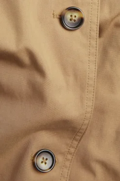 Lyhyt trenssitakki | Beige | Naiset | Kappahl