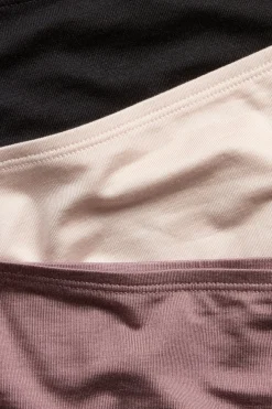 Lyocell-alushousut, 3-pack | Tummanpinkki | Naiset | Kappahl