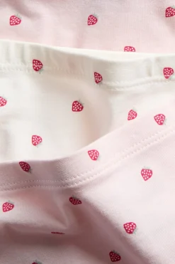 Mansikkakuvioiset bokserit, 3-pack | Vaaleanpunainen | Lapset | Kappahl