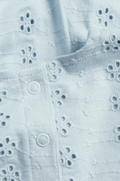 Mekko, jossa englantilaista kirjontaa | Sininen | Vauvat | Kappahl