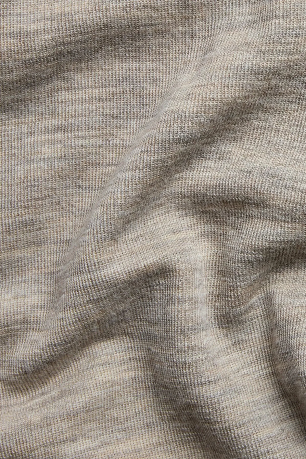 Merinovillaa olevat aluskerrastohousut | Meleerattu beige | Lapset | Kappahl