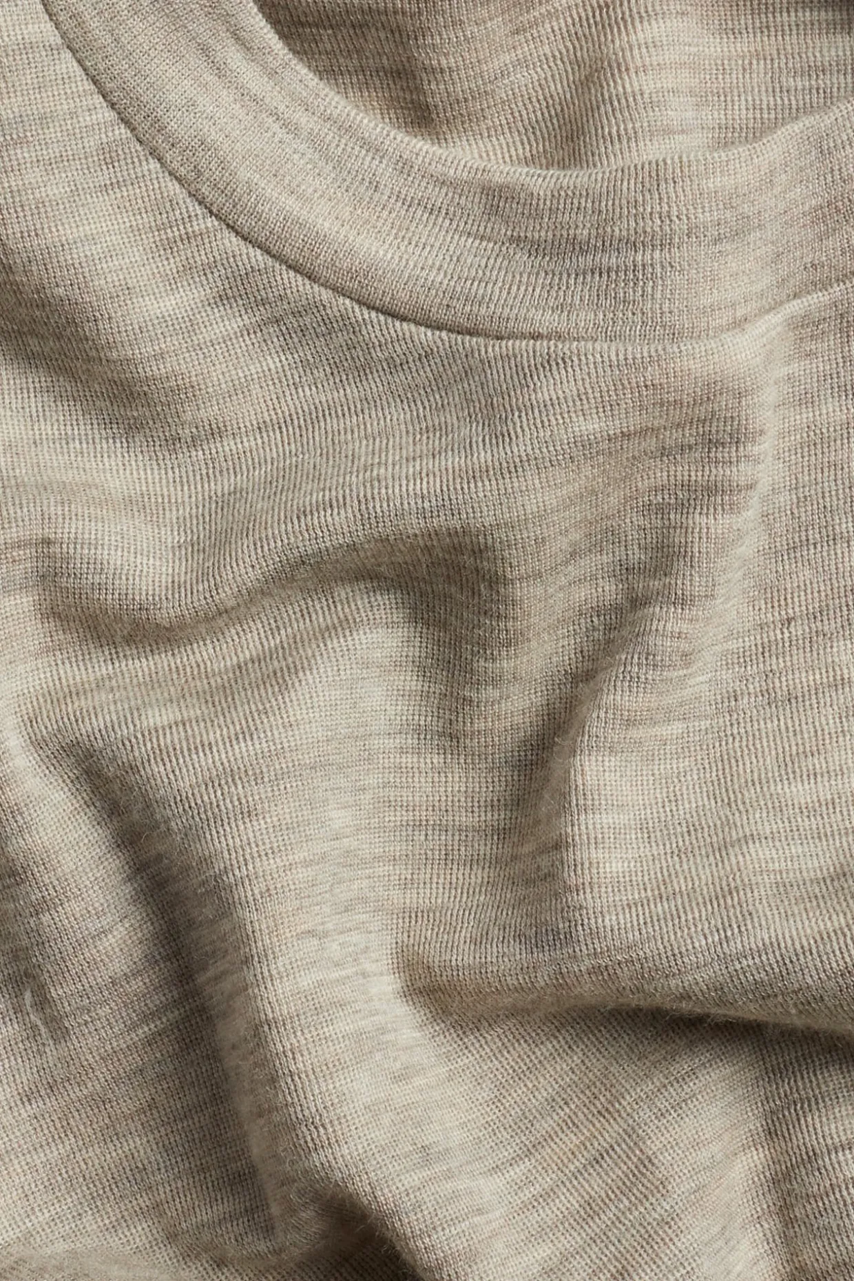 Merinovillapaita | Meleerattu beige | Naiset | Kappahl