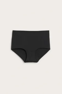 Mikromateriaalia olevat hipsterit | Musta | Naiset | Kappahl