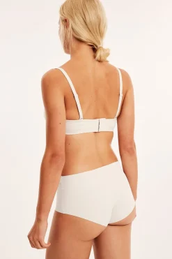 Mikromateriaalia olevat hipsterit | Beige | Naiset | Kappahl
