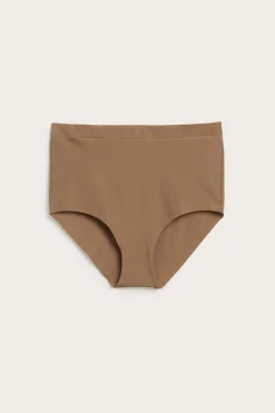 Mikromateriaalia olevat hipsterit | Ruskea | Naiset | Kappahl