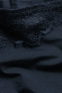 Mikromateriaalia olevat stringit | Tummansininen | Naiset | Kappahl
