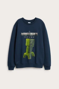 Minecraft-collegepaita | Tummansininen | Lapset | Kappahl