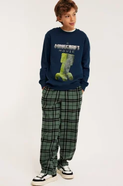Minecraft-collegepaita | Tummansininen | Lapset | Kappahl