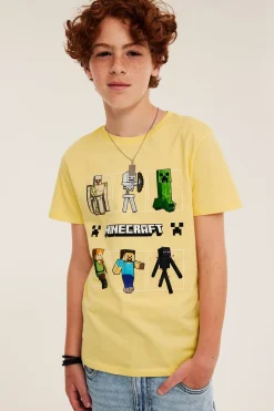 Minecraft-t-paita | Keltainen | Lapset | Kappahl