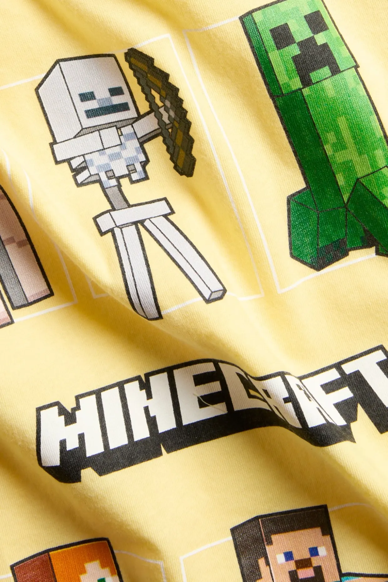Minecraft-t-paita | Keltainen | Lapset | Kappahl