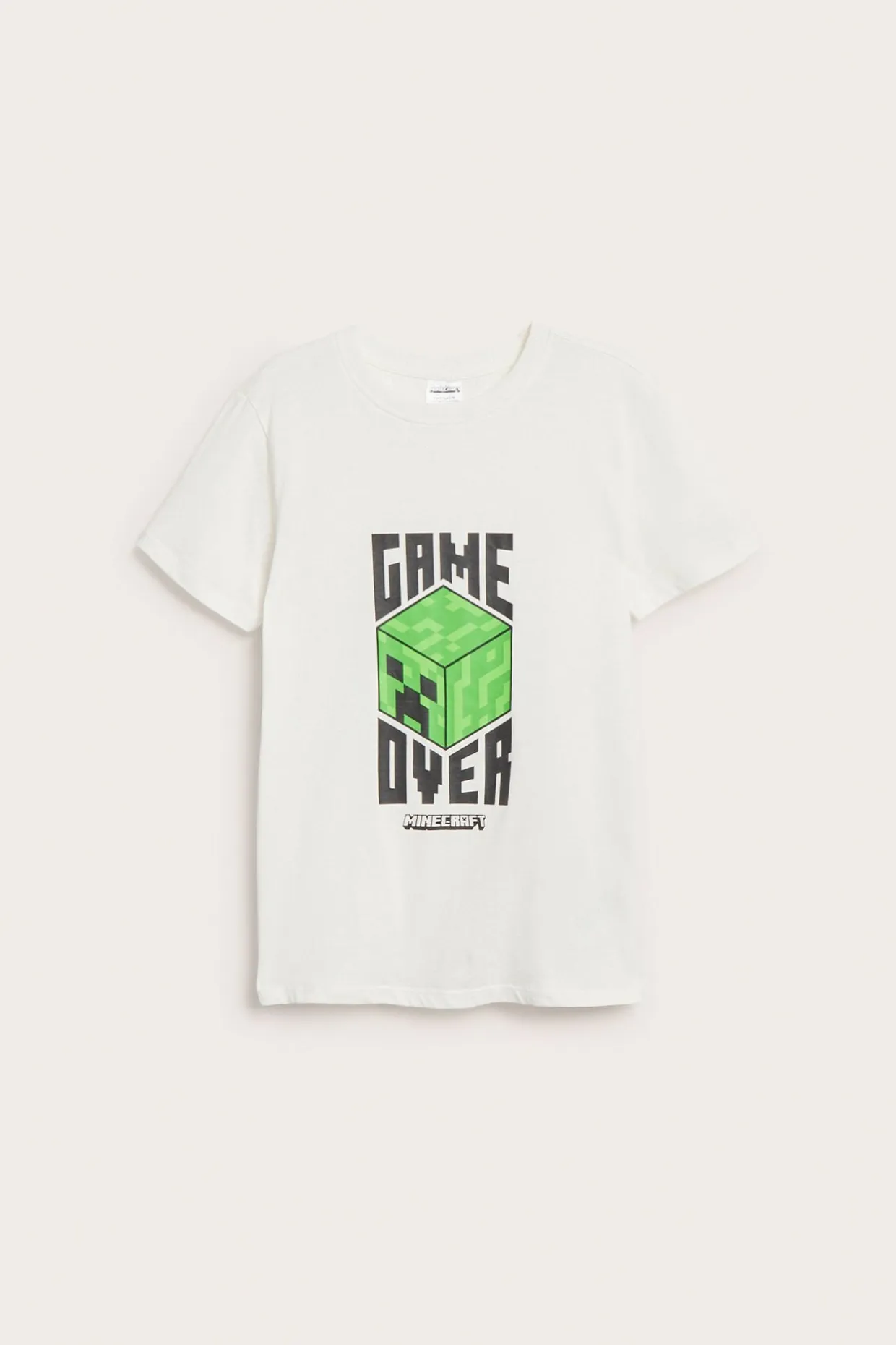 Minecraft-t-paita | Luonnonvalkoinen | Lapset | Kappahl
