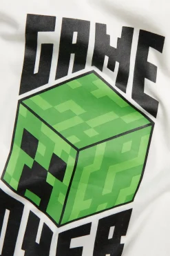 Minecraft-t-paita | Luonnonvalkoinen | Lapset | Kappahl
