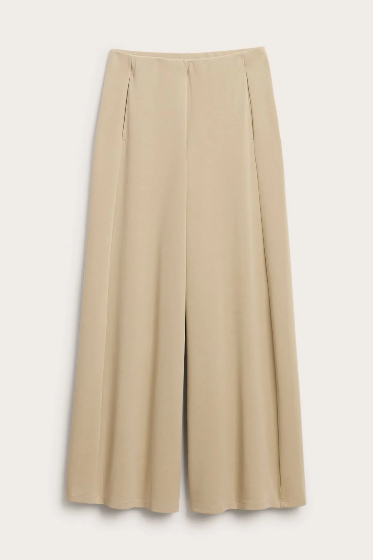 Modaalisekoitehousut | Beige | Naiset | Kappahl