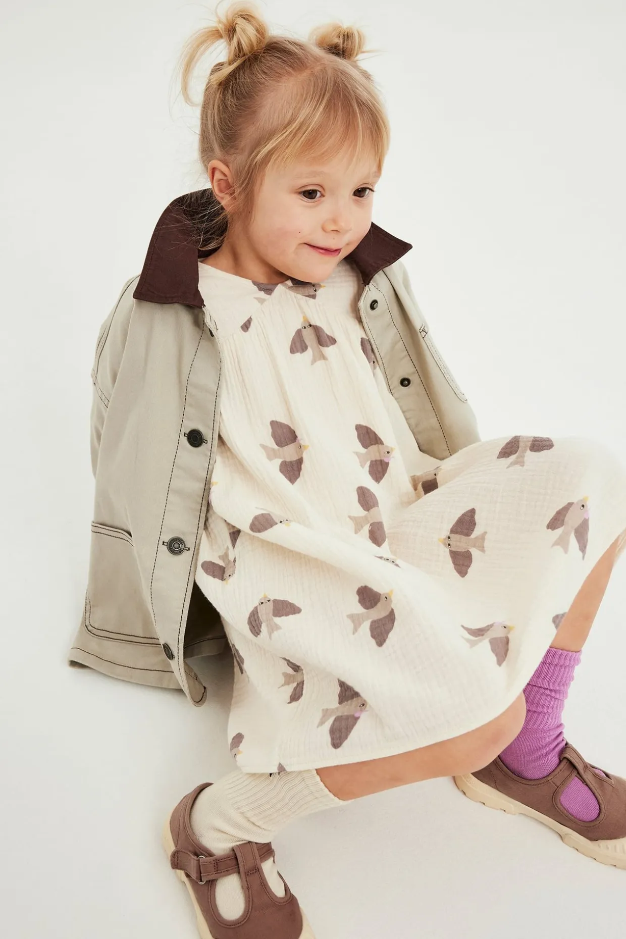 Musliinimekko | Beige | Lapset | Kappahl