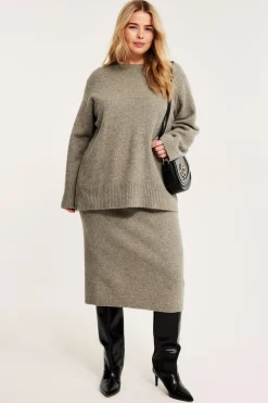 Neulehame | Meleerattu beige | Naiset | Kappahl