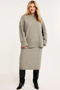 Neulehame | Meleerattu beige | Naiset | Kappahl