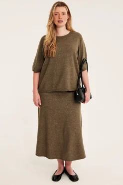 Neulehame | Meleerattu beige | Naiset | Kappahl