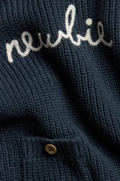 Neulepusero Newbie-logolla | Tummansininen | Vauvat | Newbie