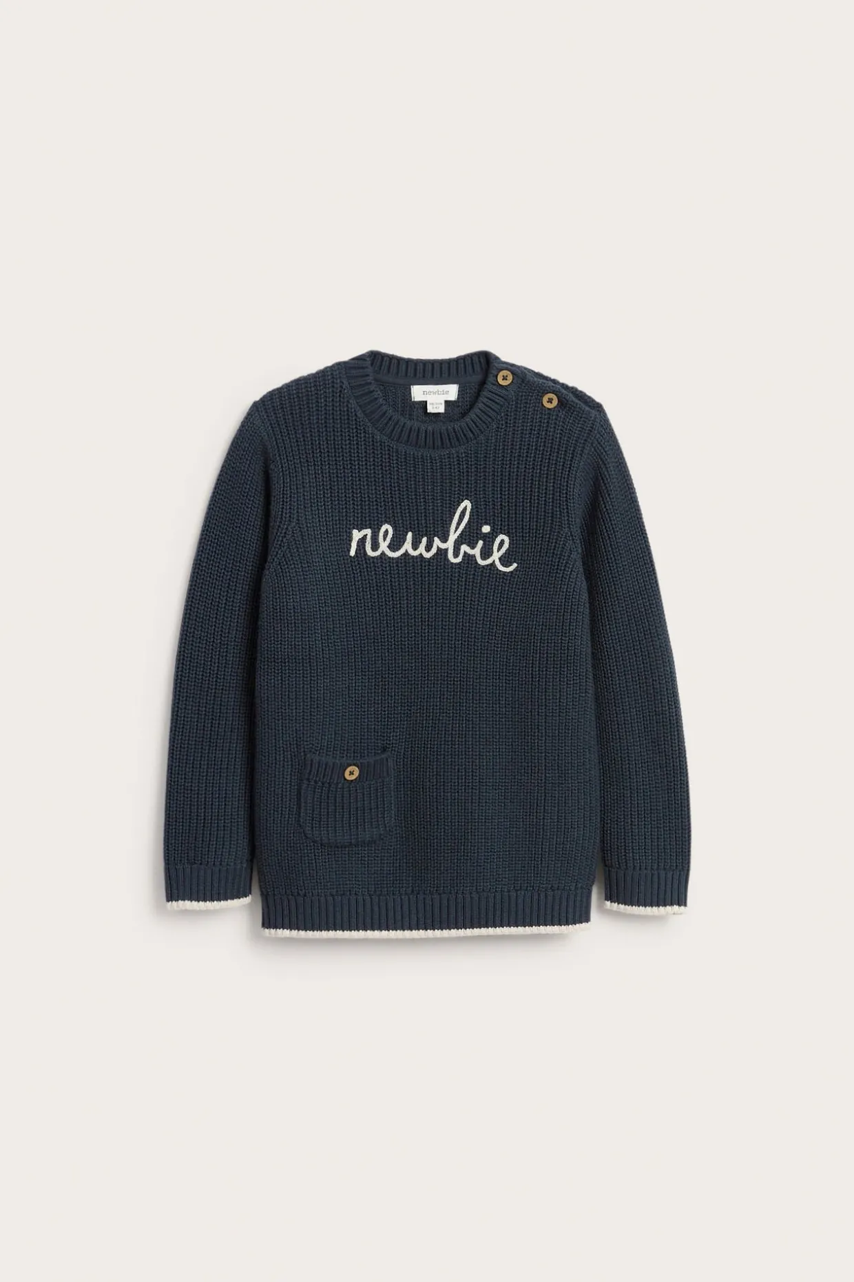 Neulepusero Newbie-logolla | Tummansininen | Lapset | Newbie