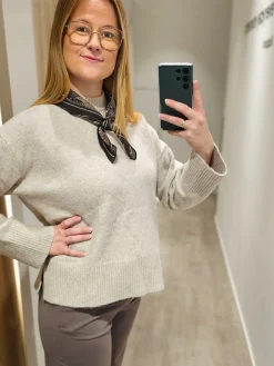 Neulepusero | Vaaleanbeige | Naiset | Kappahl