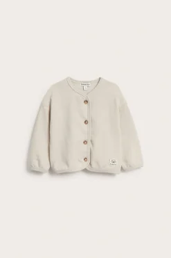 Neuletakki napeilla | Beige | Lapset | Kappahl