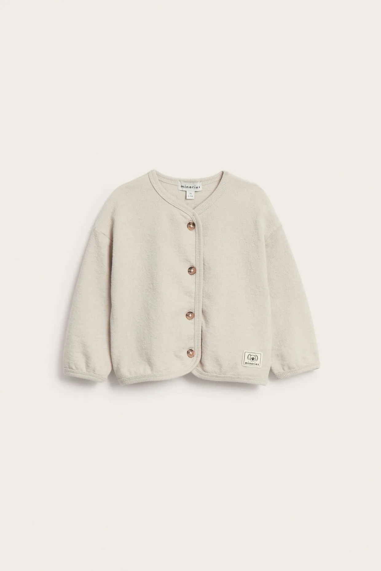 Neuletakki napeilla | Beige | Lapset | Kappahl