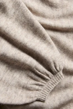Neulottu bolero | Meleerattu beige | Naiset | Kappahl