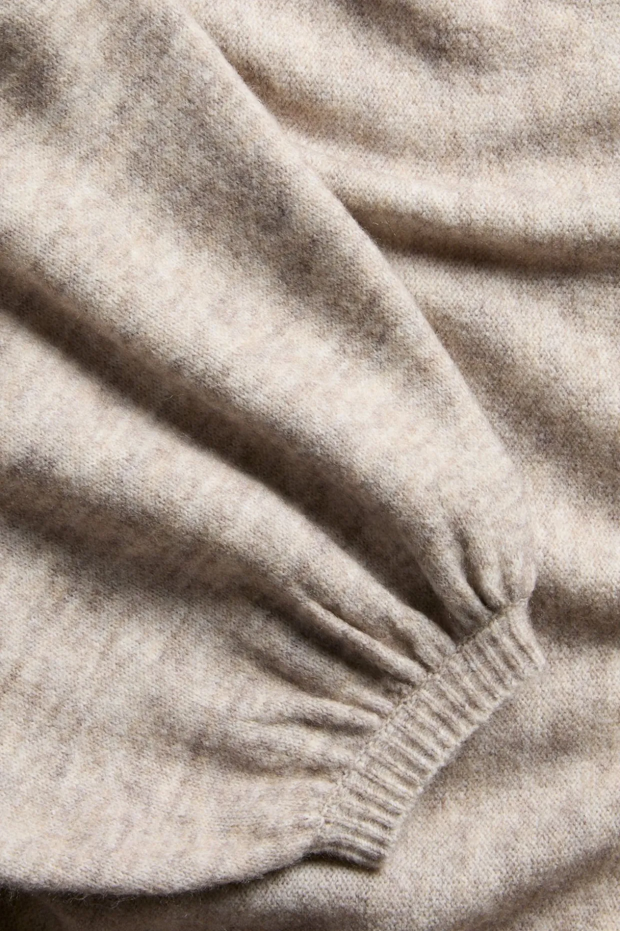 Neulottu bolero | Meleerattu beige | Naiset | Kappahl