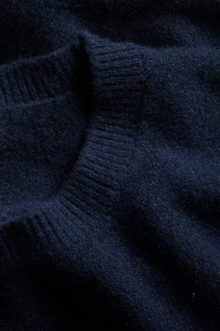 Neulottu paita | Tummansininen | Naiset | Kappahl