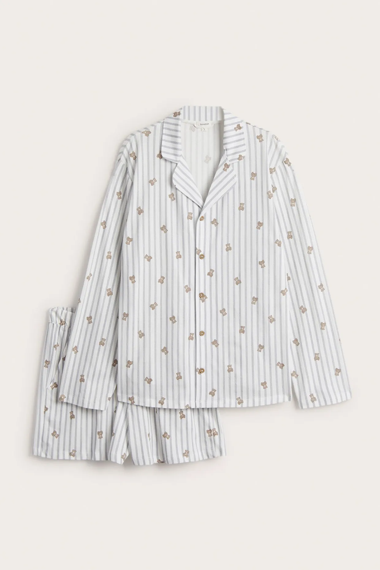 Newbie Womanin kuviollinen pyjama | Luonnonvalkoinen | Lapset | Newbie