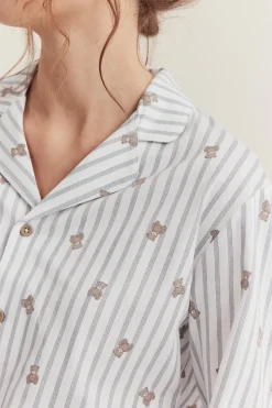 Newbie Womanin kuviollinen pyjama | Luonnonvalkoinen | Lapset | Newbie