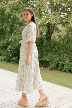 Newbie Woman -malliston kukkakuvioinen mekko | Luonnonvalkoinen | Lapset | Newbie