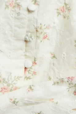 Newbie Woman -malliston kukkakuvioinen mekko | Luonnonvalkoinen | Lapset | Newbie
