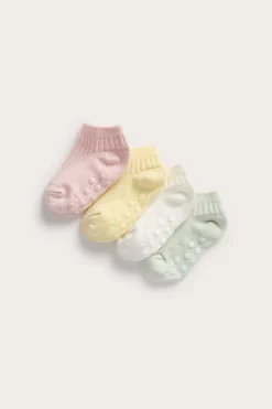 Nilkkasukat, 4 parin pakkaus | Pinkki | Vauvat | Kappahl