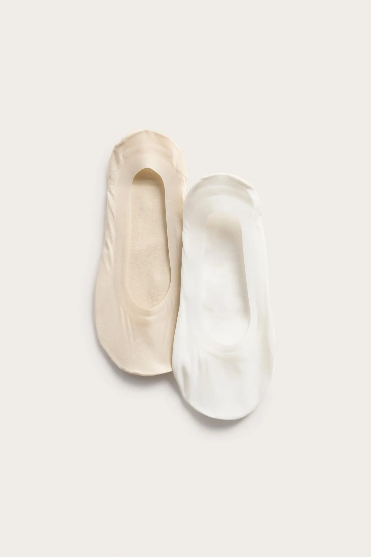 Näkymättömät sukat, 2-pack | Luonnonvalkoinen | Naiset | Kappahl
