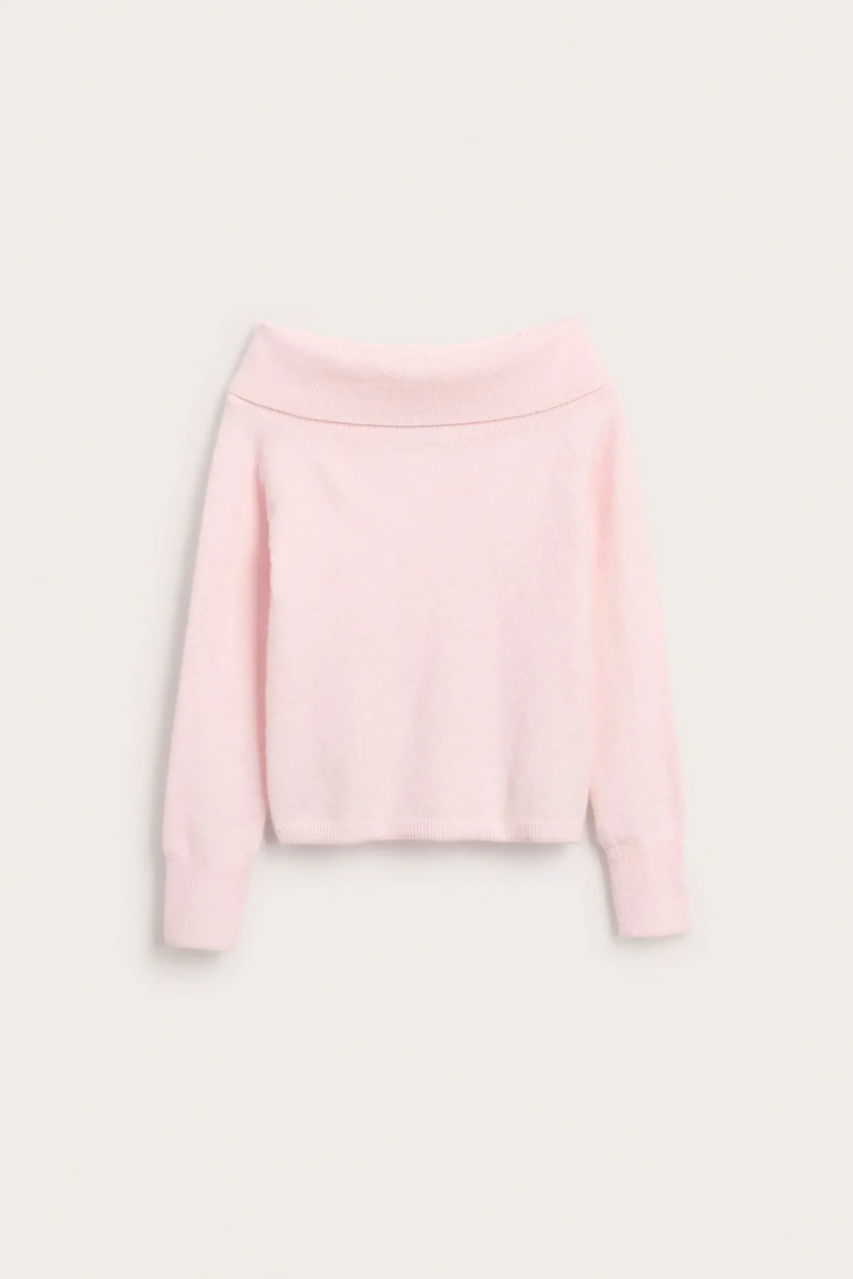 Off-shoulder-neulepusero | Vaaleanpunainen | Lapset | Kappahl