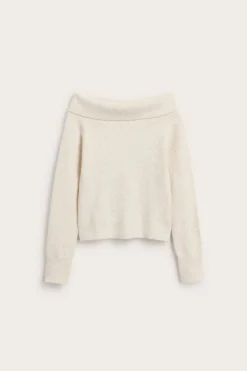 Off-shoulder-neulepusero | Valkoinen | Lapset | Kappahl