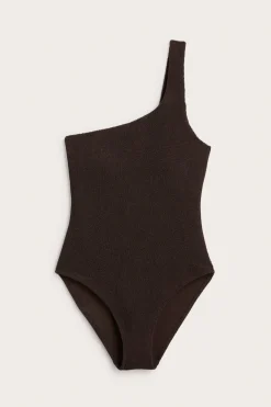 One shoulder -uimapuku | Ruskea | Naiset | Kappahl