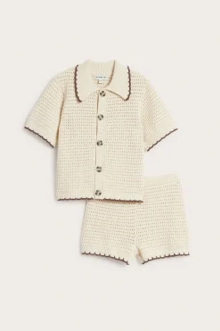2-osainen neulottu setti | Beige | Lapset | Kappahl