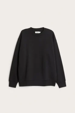 Oversized sweatshirt | Musta | Miehet | Kappahl