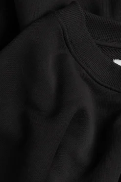 Oversized sweatshirt | Musta | Miehet | Kappahl