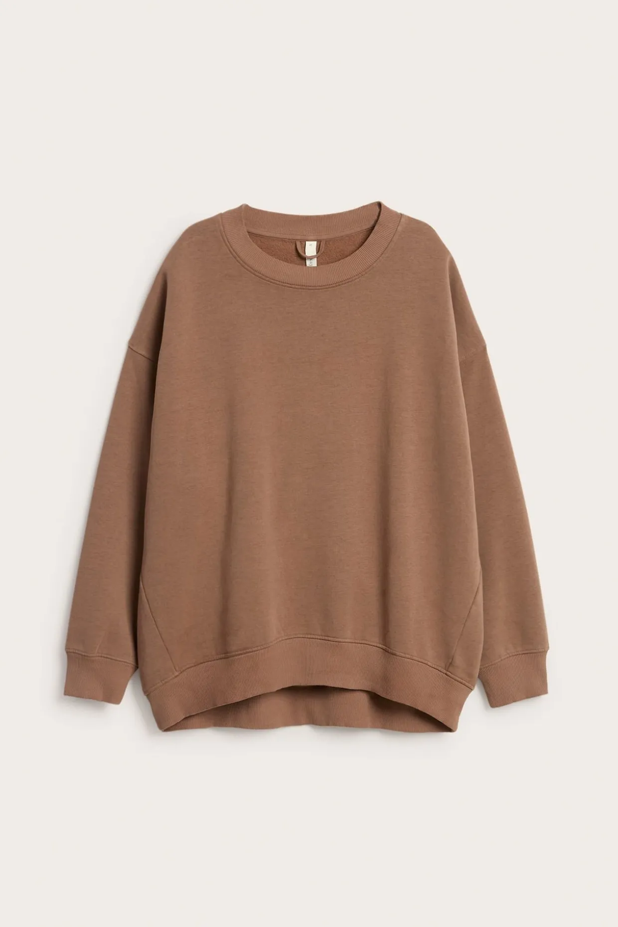 Oversized sweatshirt | Ruskea | Naiset | Kappahl
