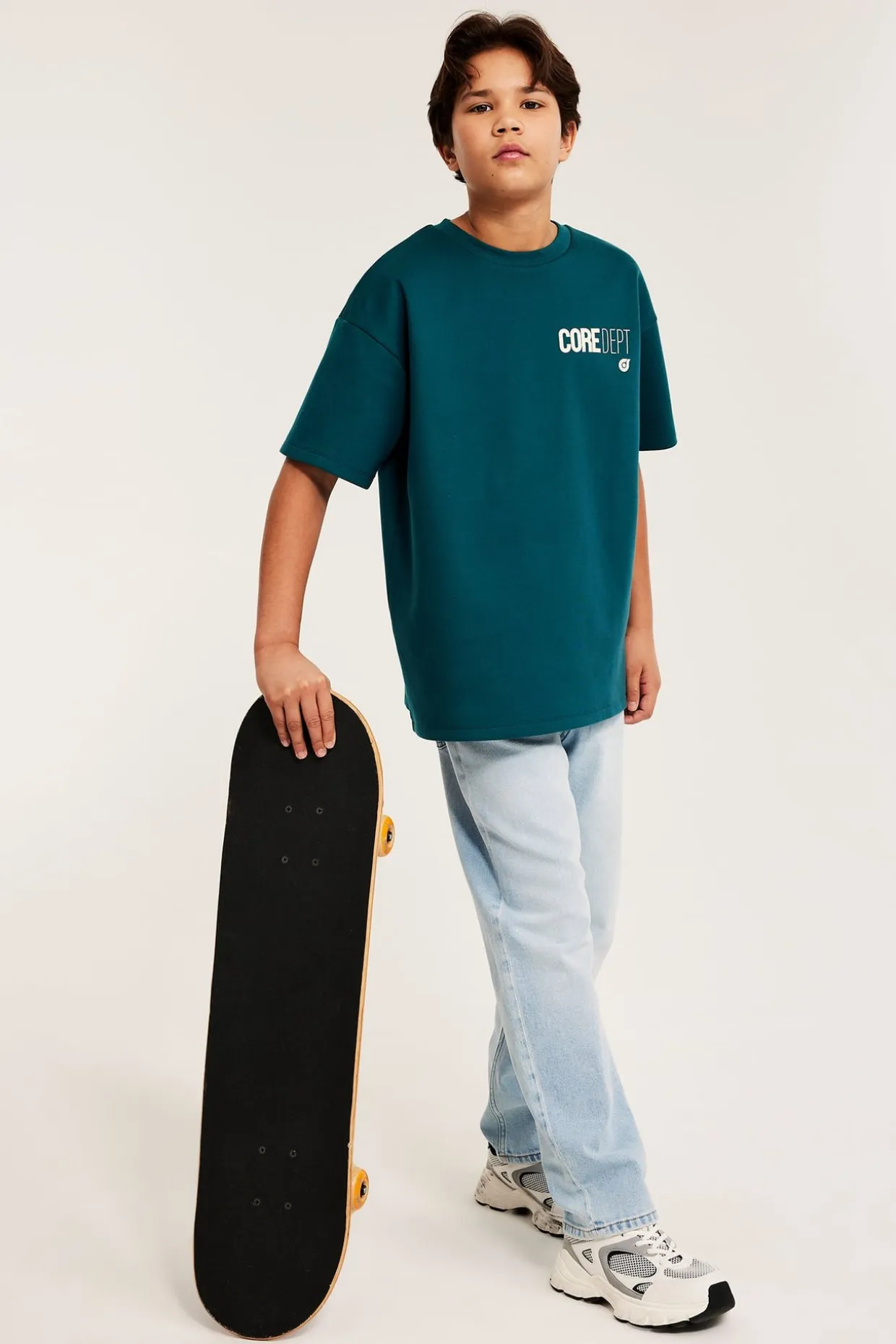 Oversize-t-paita | Vihreä | Lapset | Kappahl