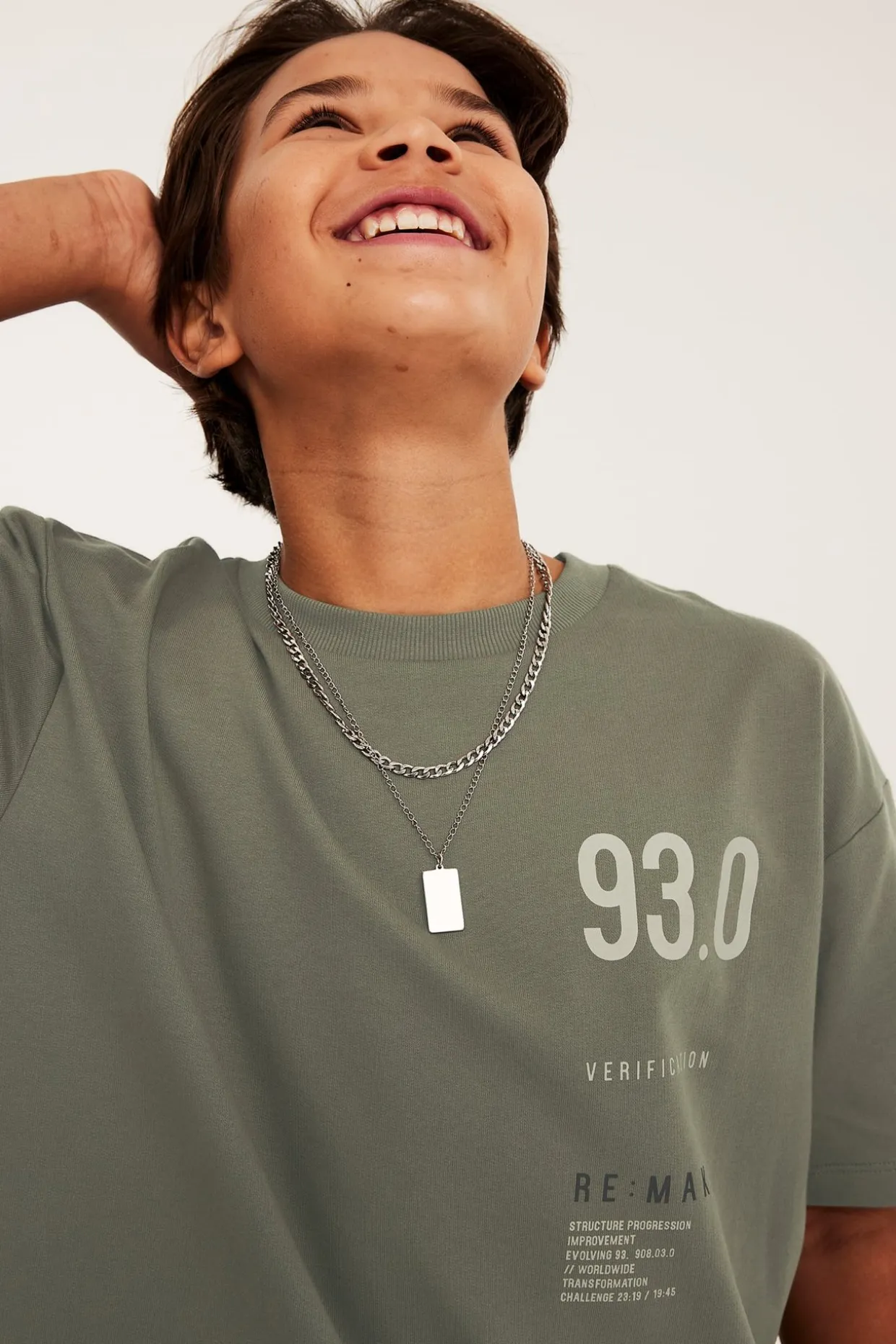 Oversize-t-paita | Vihreä | Lapset | Kappahl