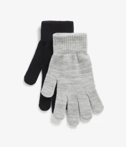 2-pack sormikkaat | Musta | Naiset | Kappahl