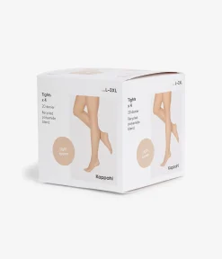 4-pack sukkahousut 20 denieriä | Vaaleanruskea | Naiset | Kappahl