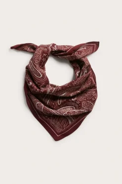 Paisley-kuvioinen huivi | Punainen | Naiset | Kappahl